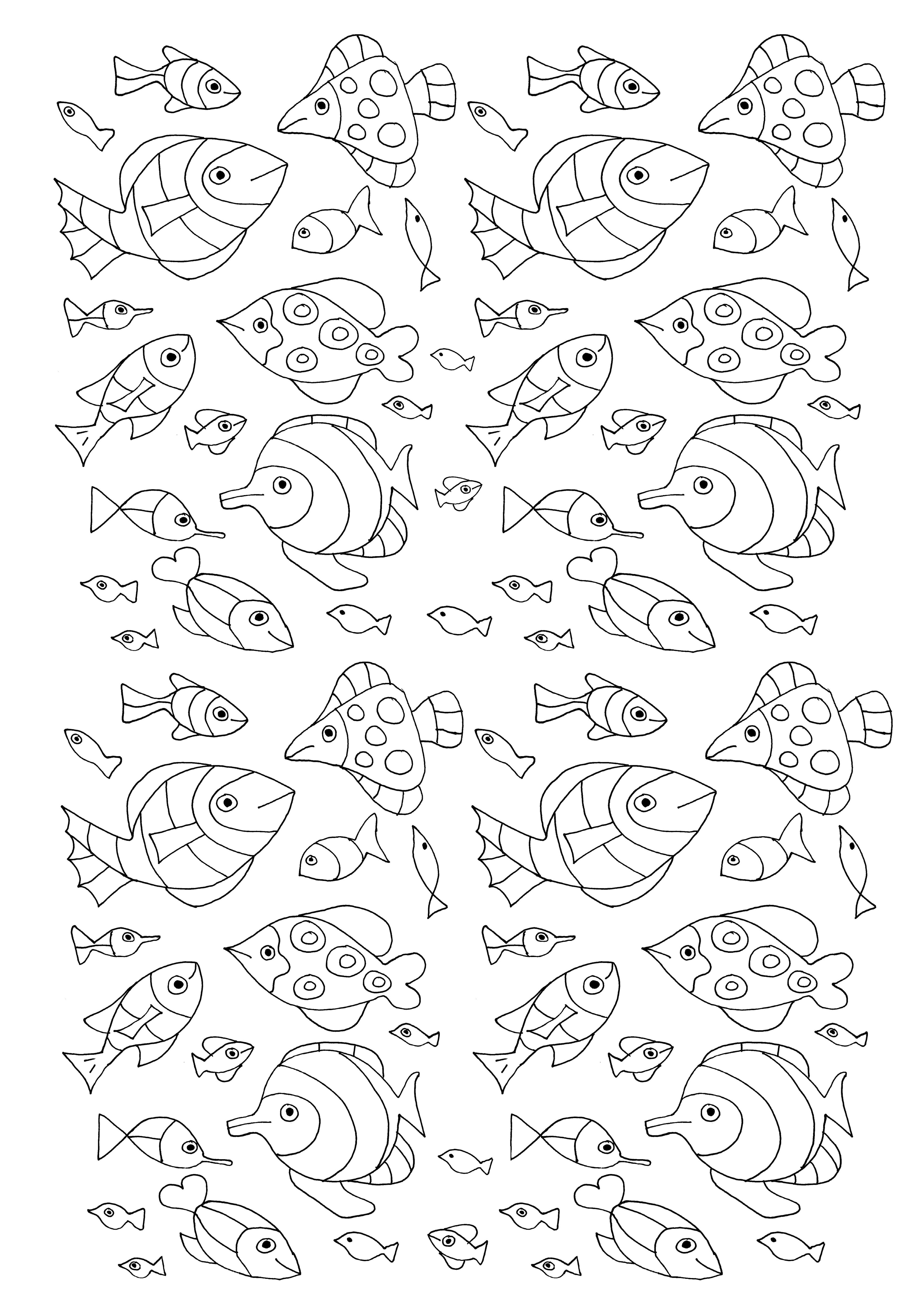 90 Printable Aquarium Visit Coloring Pages 58