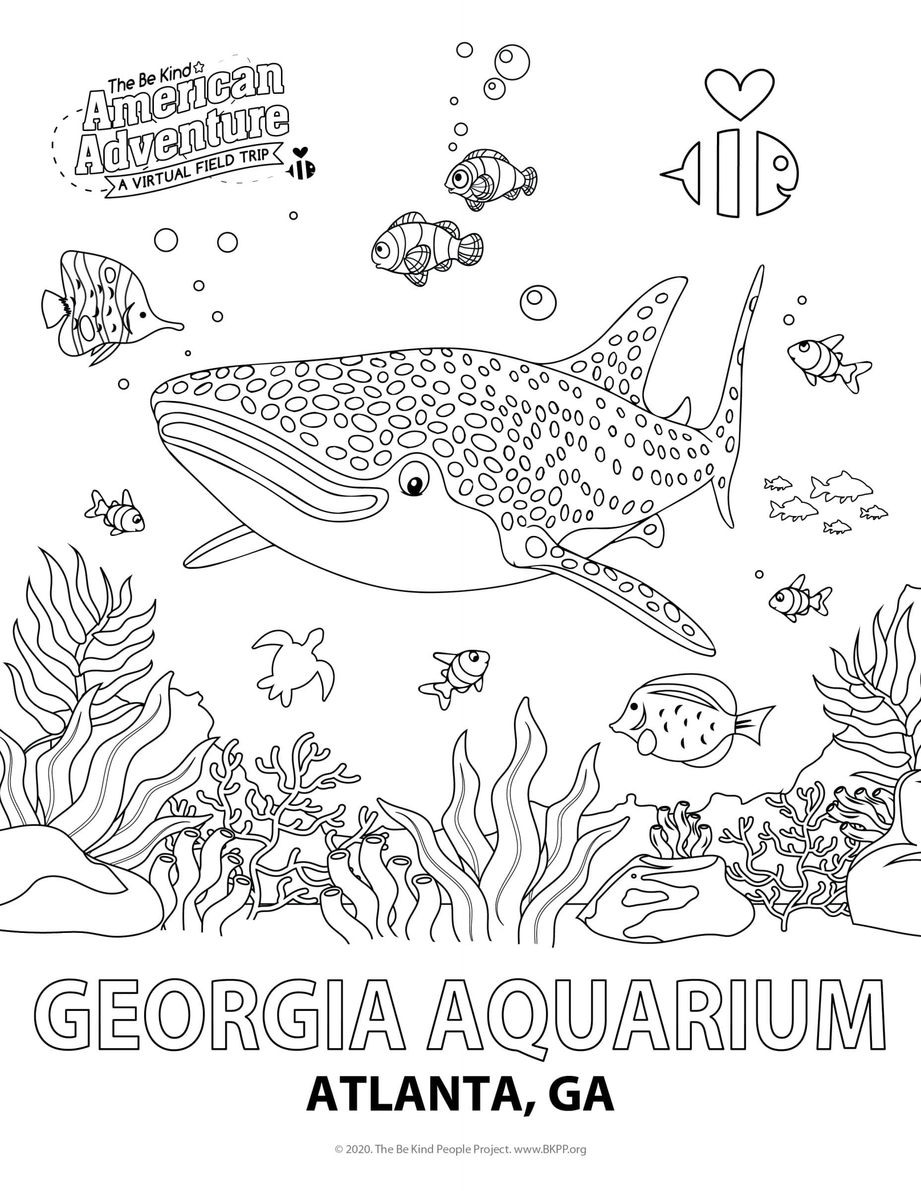 90 Printable Aquarium Visit Coloring Pages 76