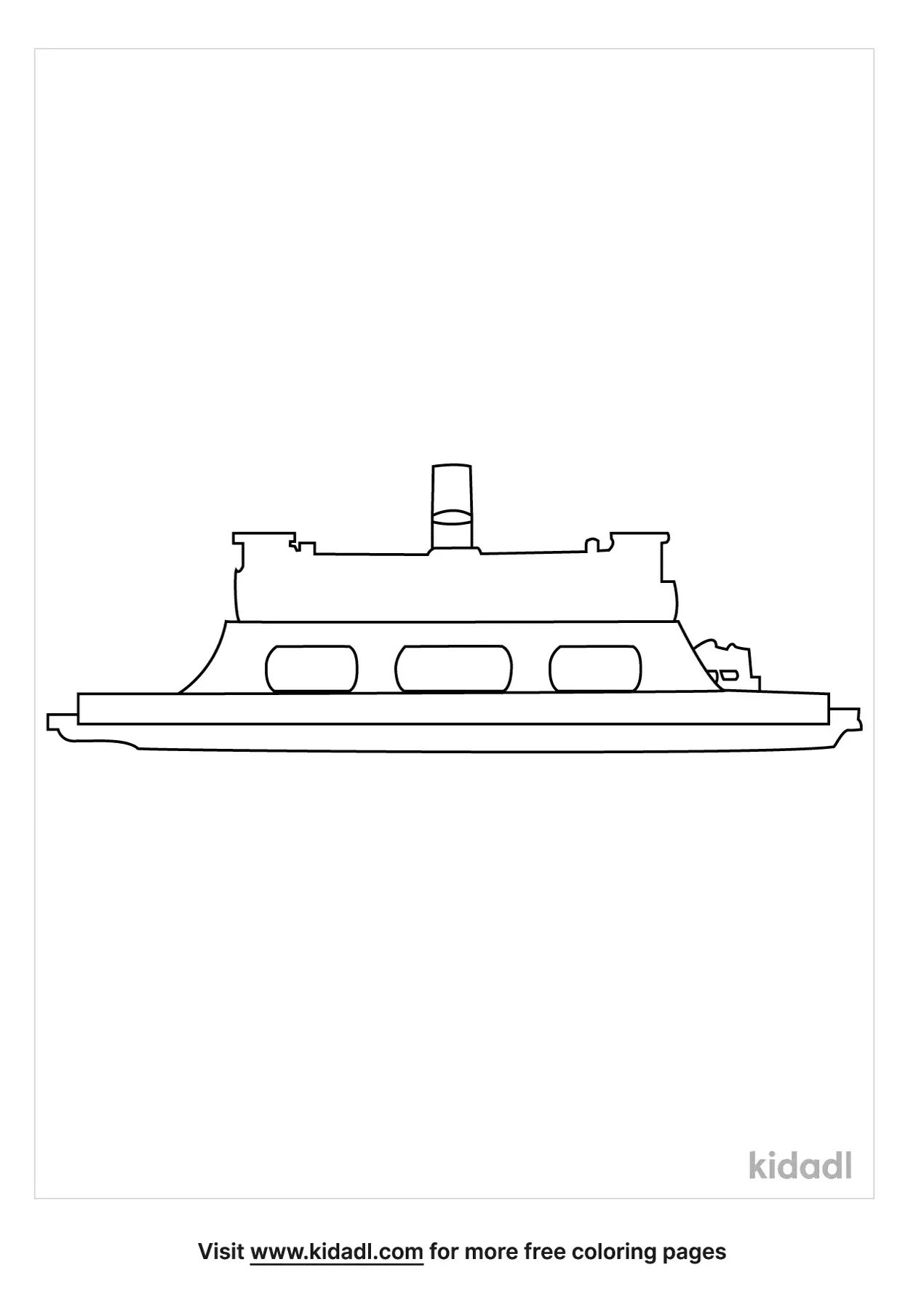 90 Printable Ferry Ride Coloring Pages 16