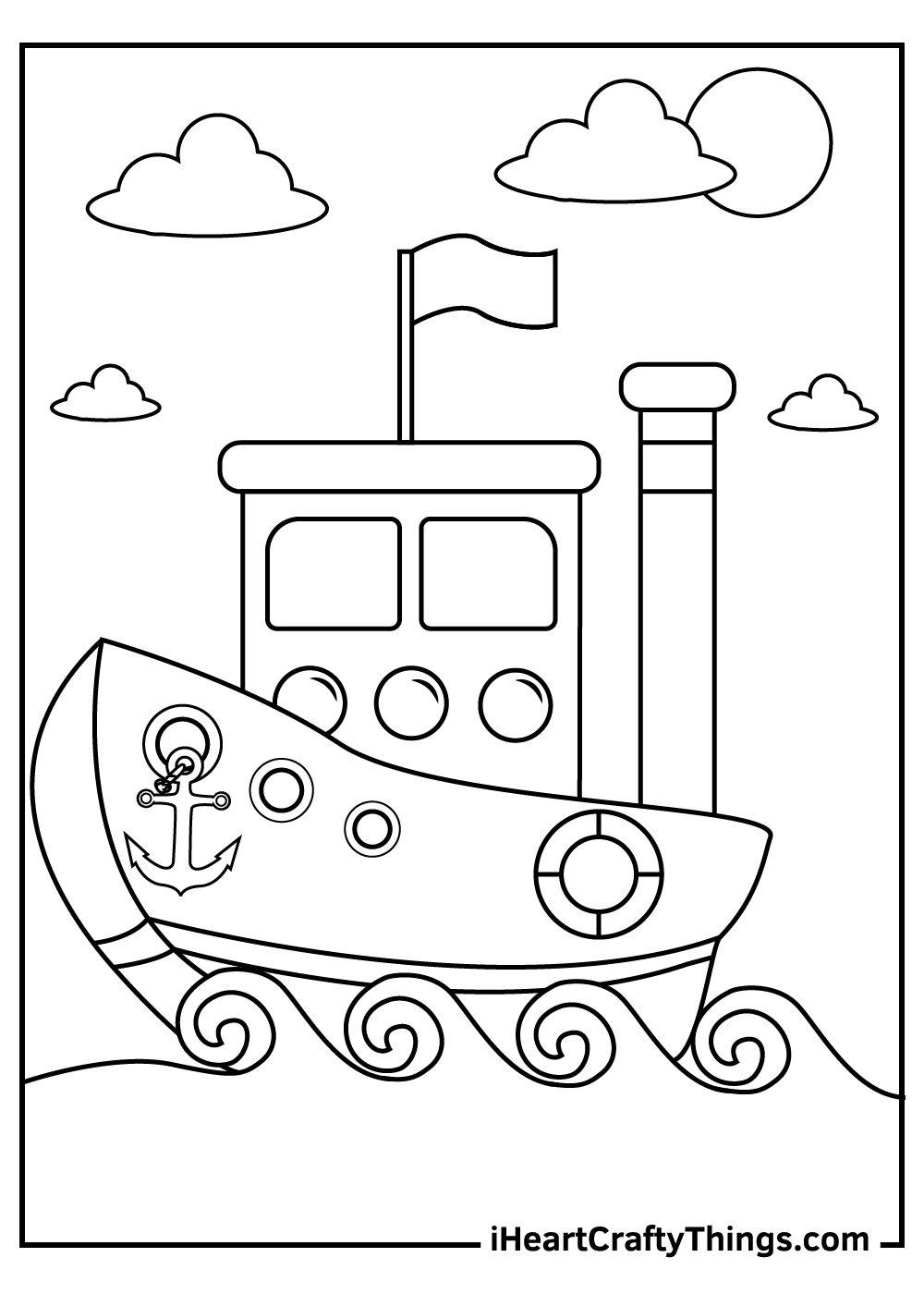 90 Printable Ferry Ride Coloring Pages 33