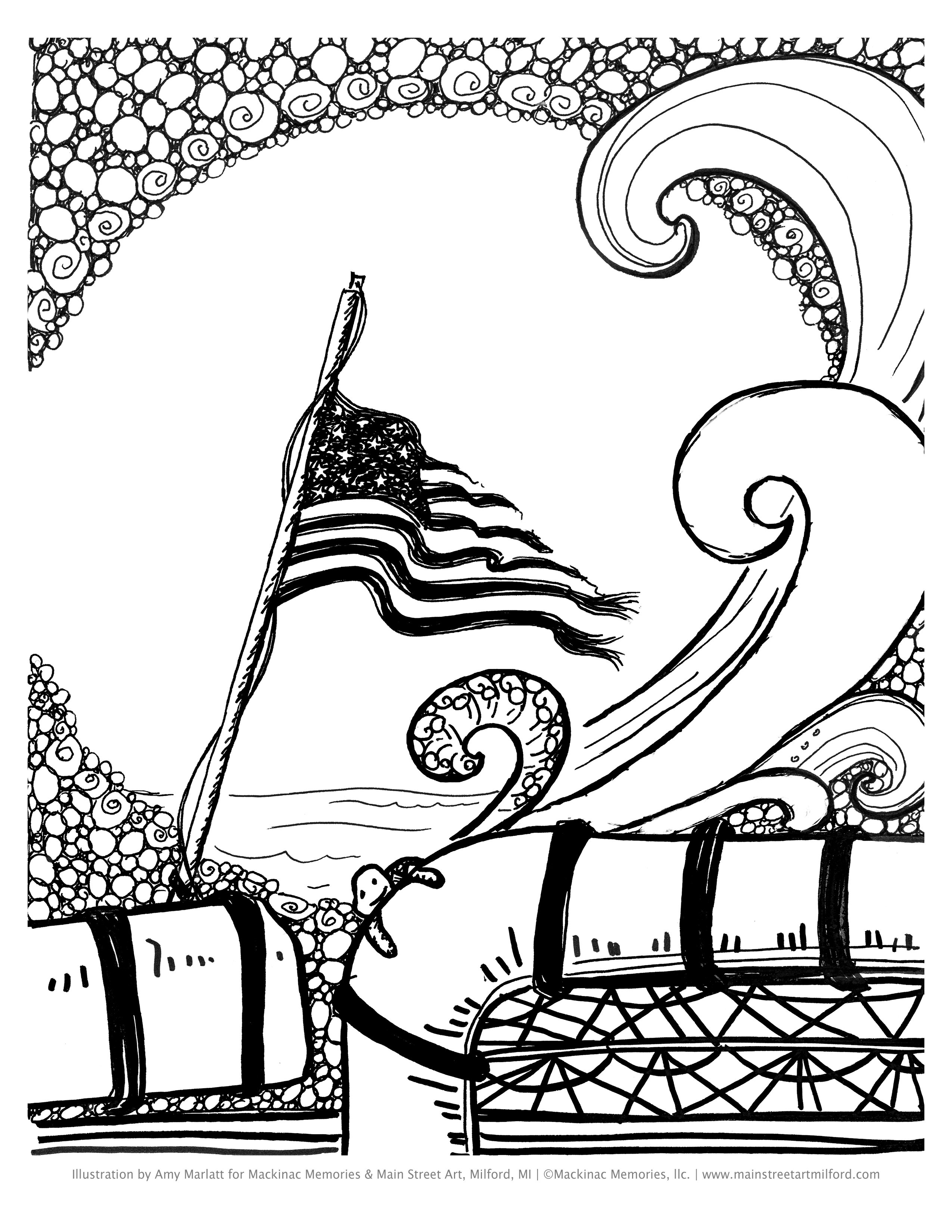 90 Printable Ferry Ride Coloring Pages 86