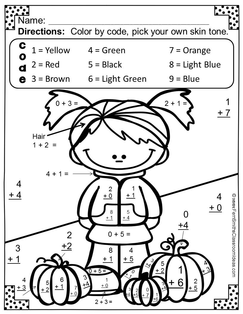 90 Printable Free Coloring By Numbers 32