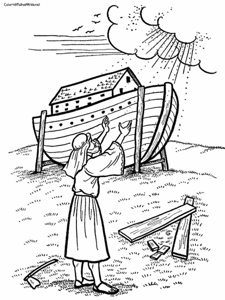 90 Printable Noahs Ark Coloring Sheet 64