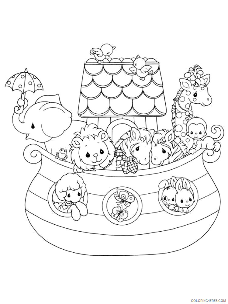 90 Printable Noahs Ark Coloring Sheet 66