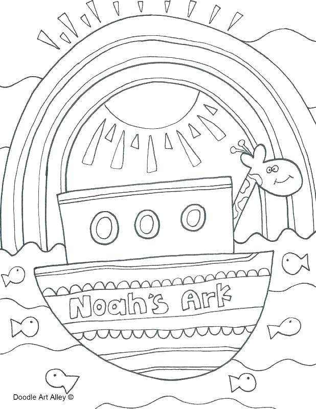 90 Printable Noahs Ark Coloring Sheet 70