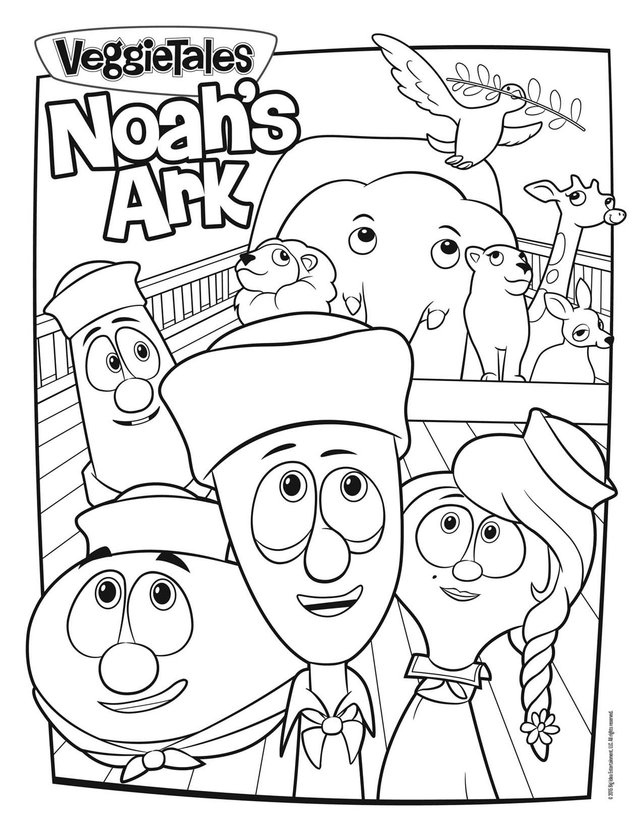 90 Printable Noahs Ark Coloring Sheet 97