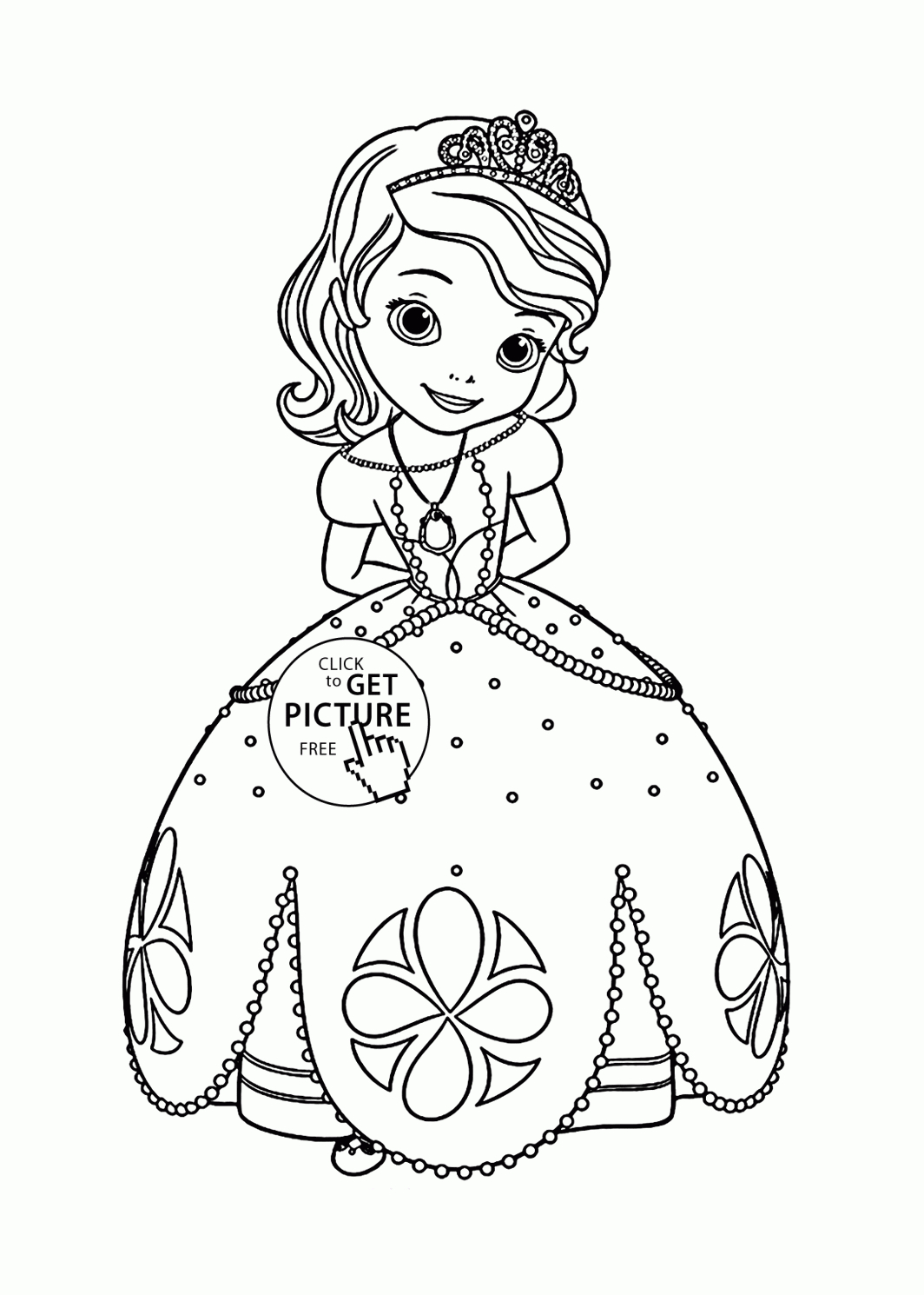 90 Printable Princes Sofia Coloring Pages 12