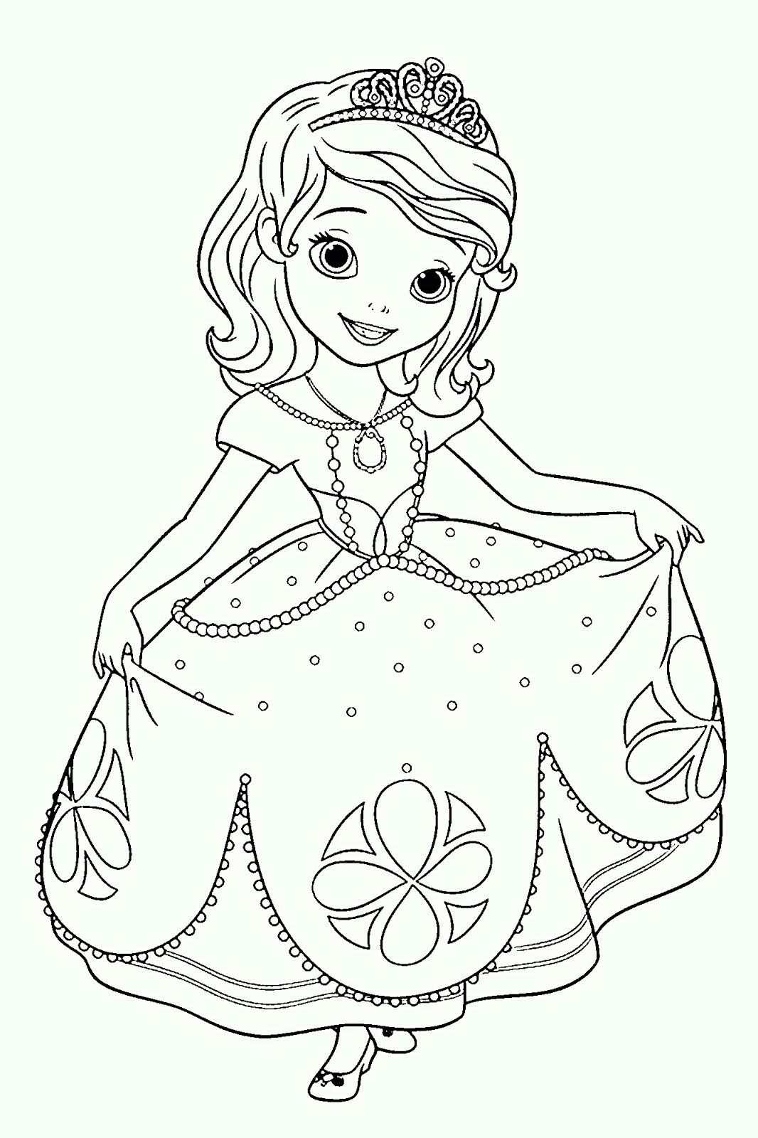 90 Printable Princes Sofia Coloring Pages 19