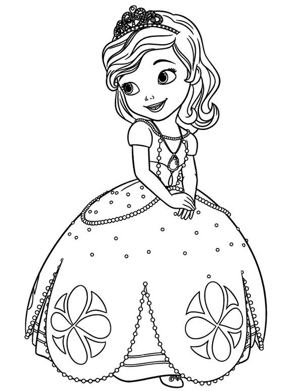 90 Printable Princes Sofia Coloring Pages 25