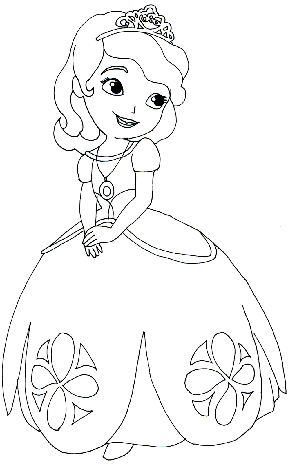 90 Printable Princes Sofia Coloring Pages 3