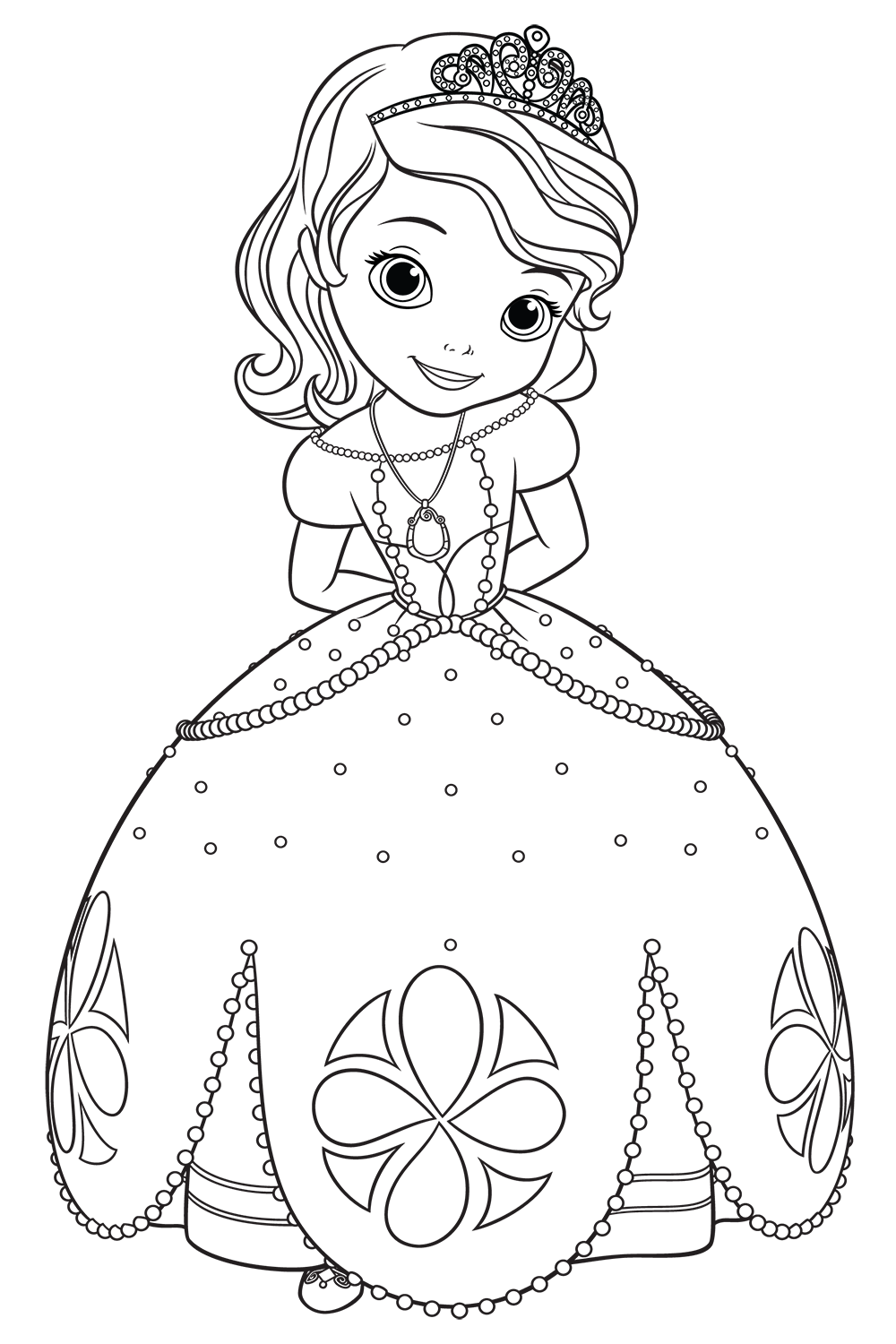 90 Printable Princes Sofia Coloring Pages 30