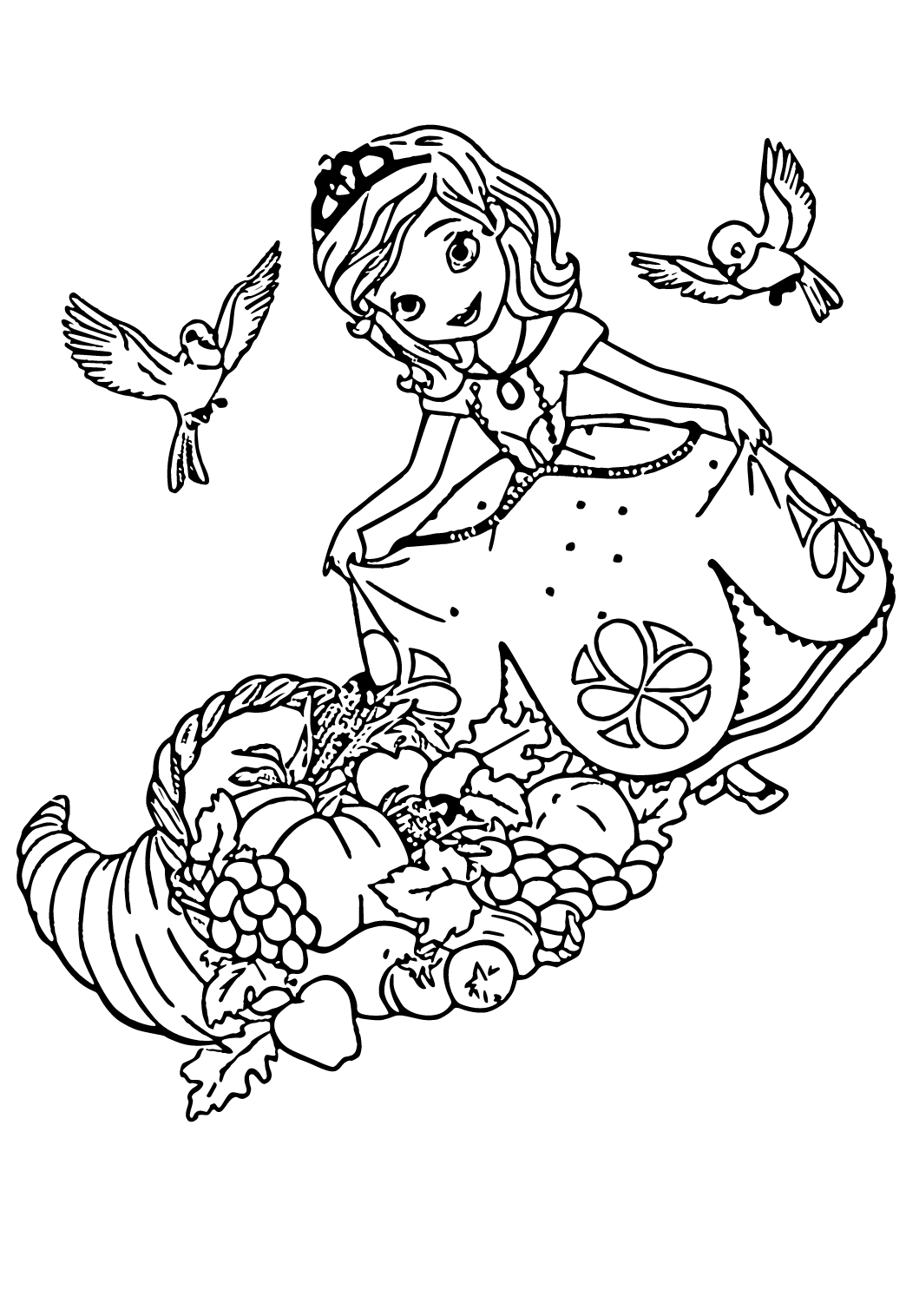 90 Printable Princes Sofia Coloring Pages 32