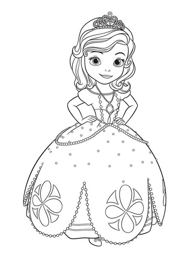 90 Printable Princes Sofia Coloring Pages 37