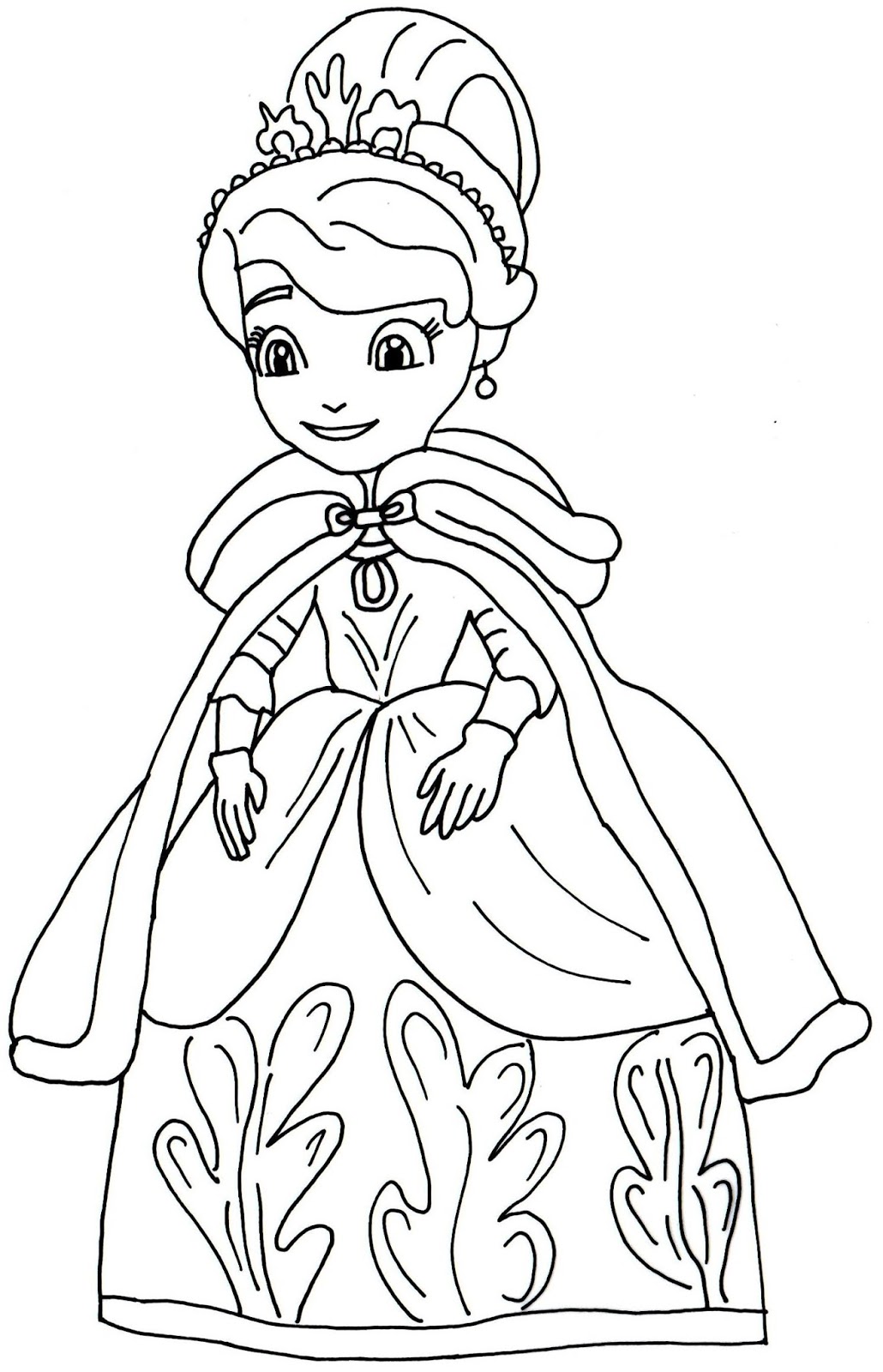 90 Printable Princes Sofia Coloring Pages 38