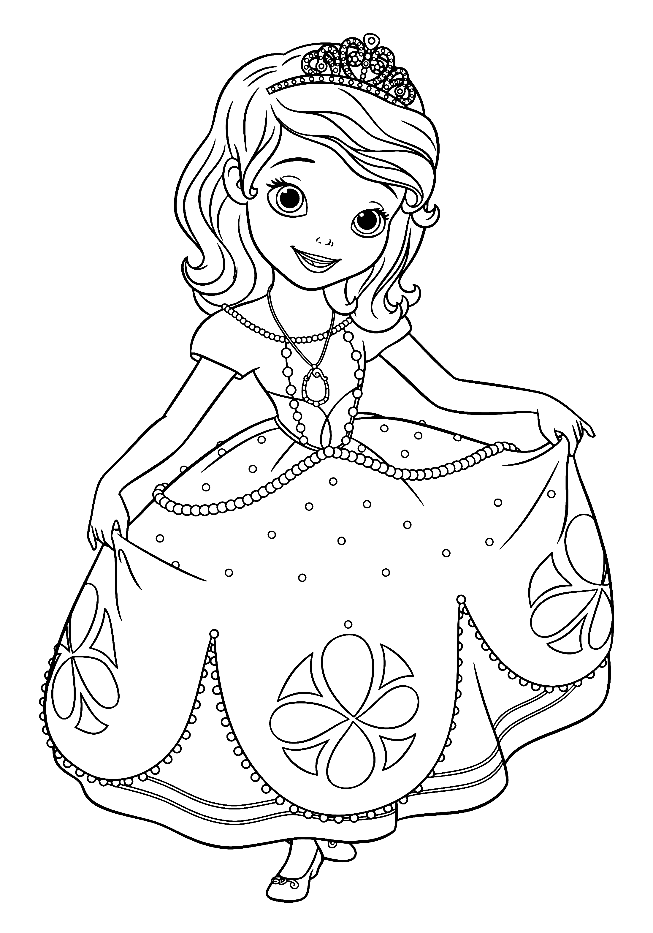 90 Printable Princes Sofia Coloring Pages 49