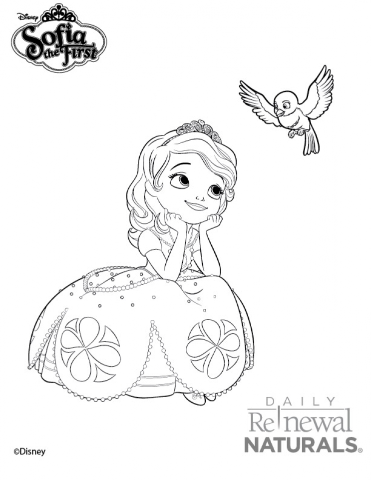 90 Printable Princes Sofia Coloring Pages 54