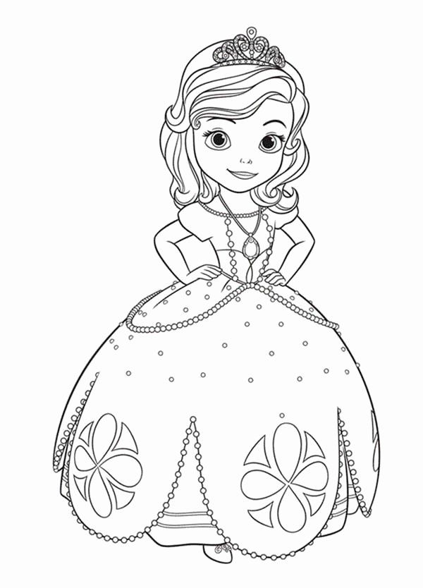 90 Printable Princes Sofia Coloring Pages 55