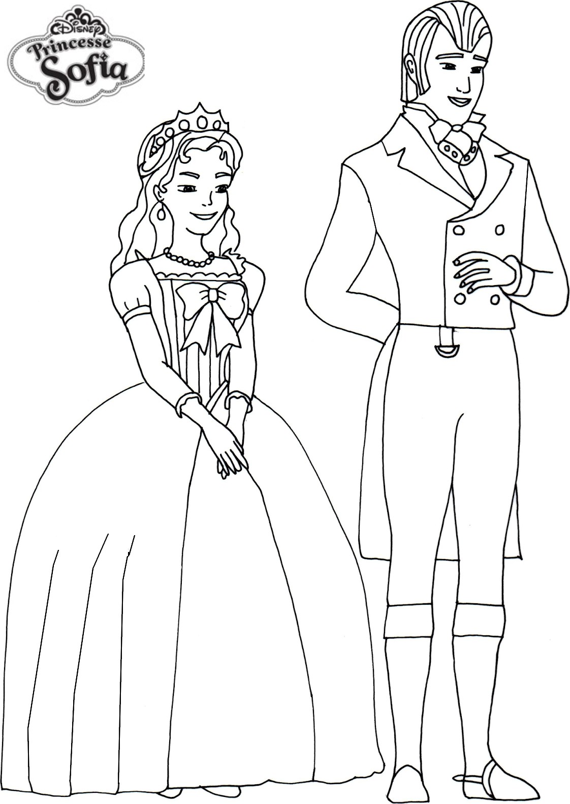 90 Printable Princes Sofia Coloring Pages 58