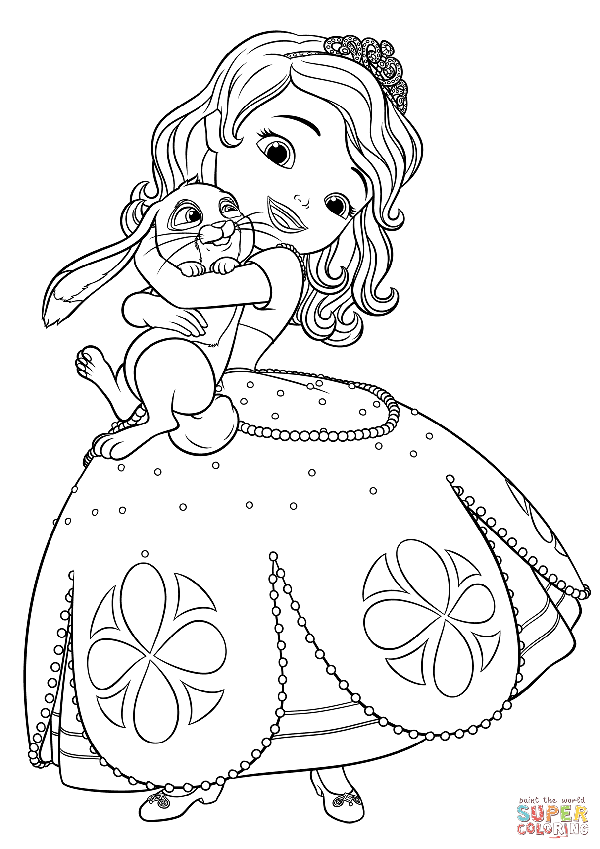 90 Printable Princes Sofia Coloring Pages 74