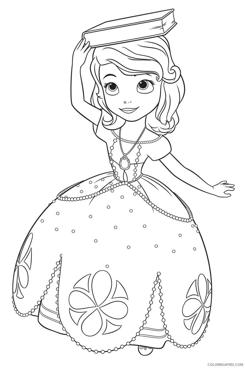 90 Printable Princes Sofia Coloring Pages 76