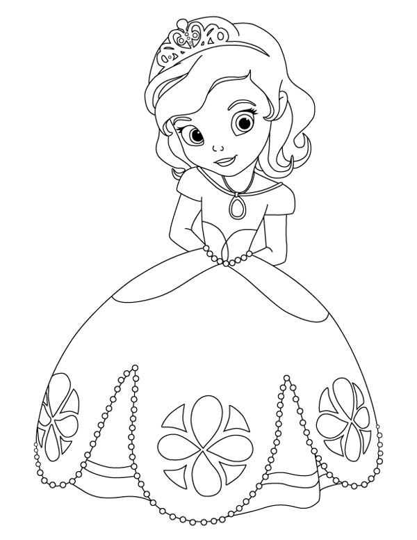 90 Printable Princes Sofia Coloring Pages 8