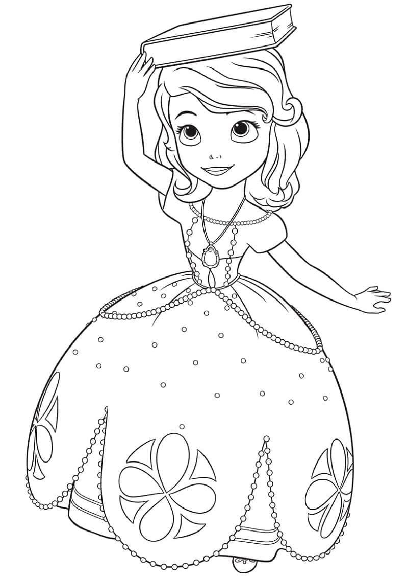 90 Printable Princes Sofia Coloring Pages 84