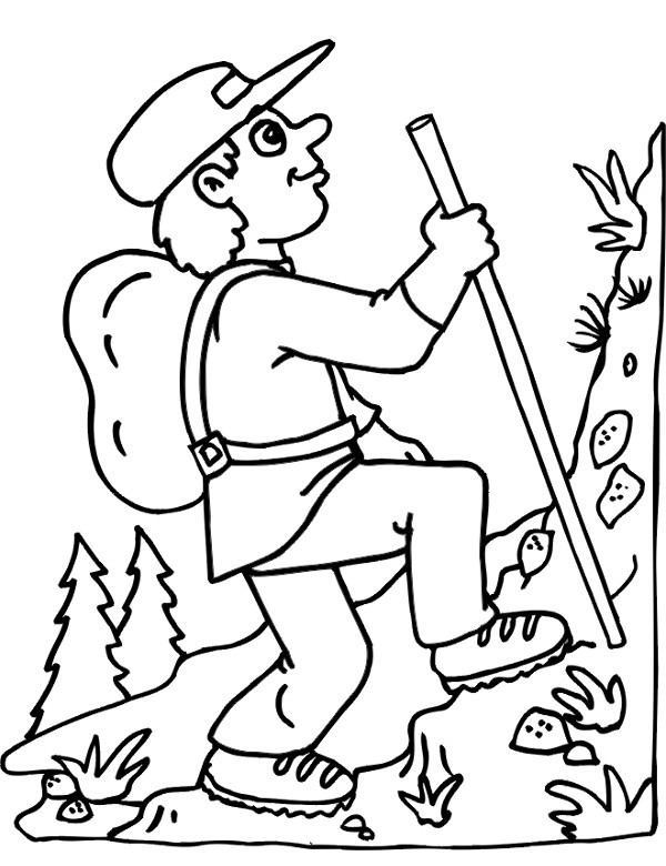 90 Printable Summer Hike Coloring Pages 10