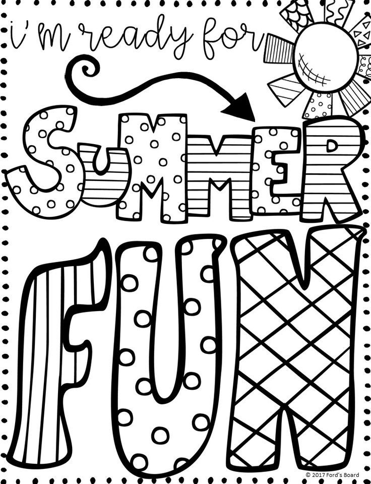 90 Printable Summer Hike Coloring Pages 21