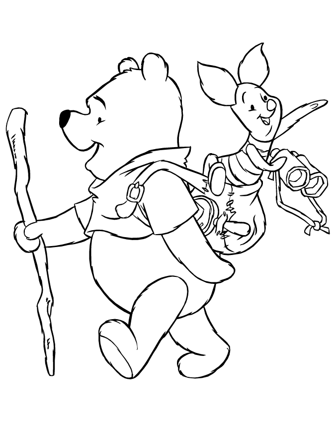 90 Printable Summer Hike Coloring Pages 22