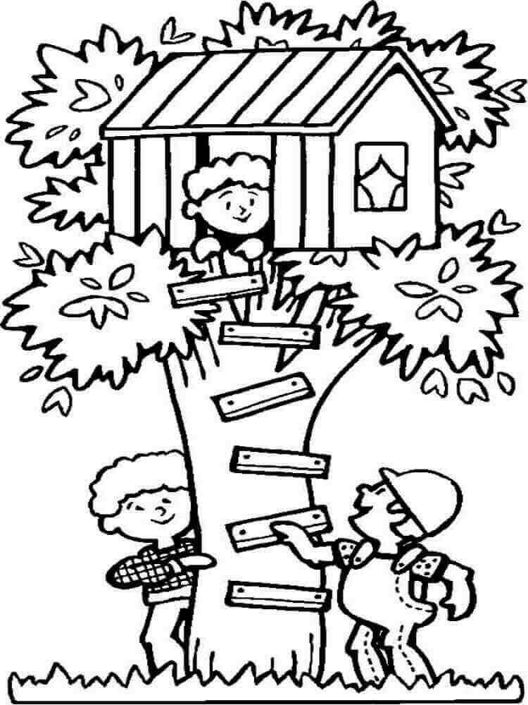 90 Printable Summer Hike Coloring Pages 34