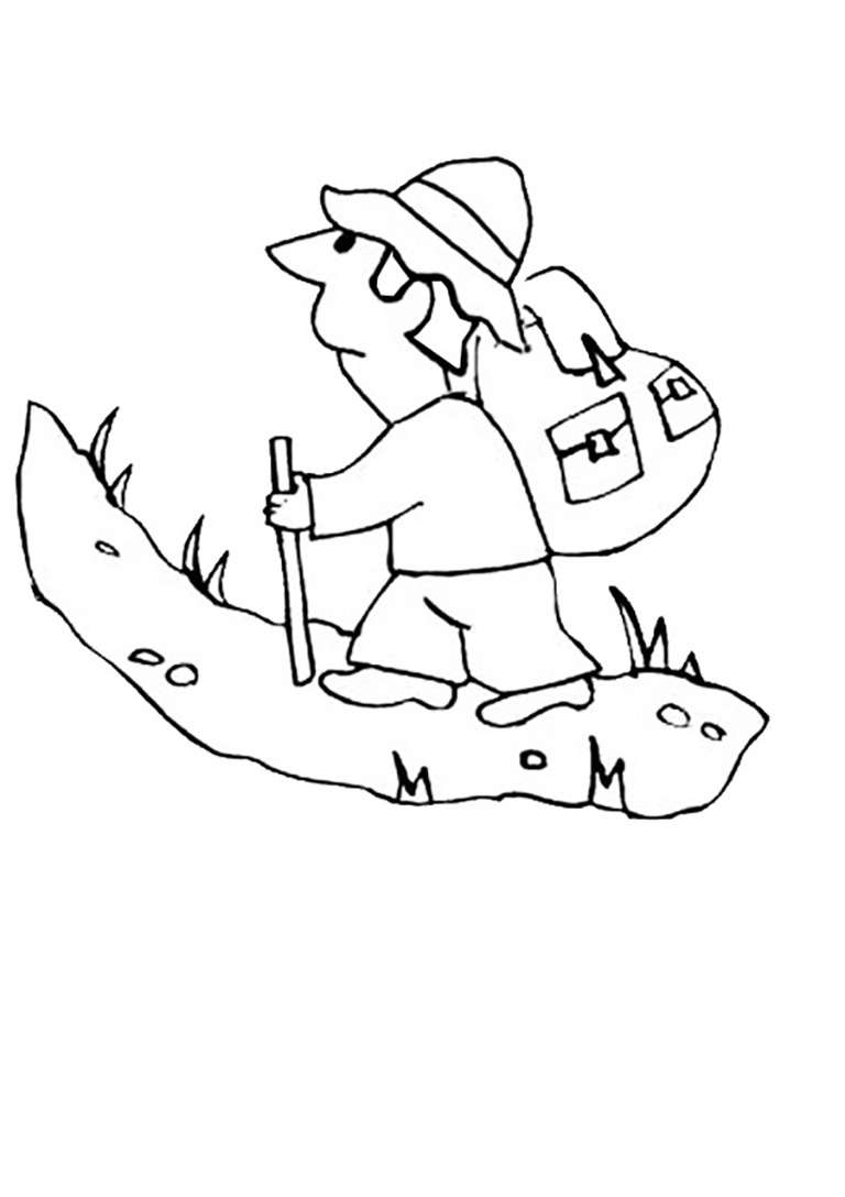 90 Printable Summer Hike Coloring Pages 37