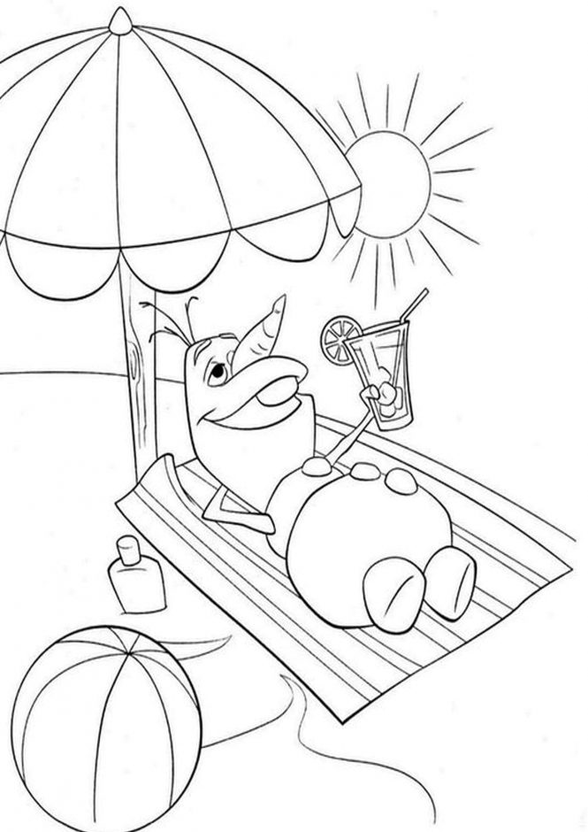 90 Printable Summer Hike Coloring Pages 43