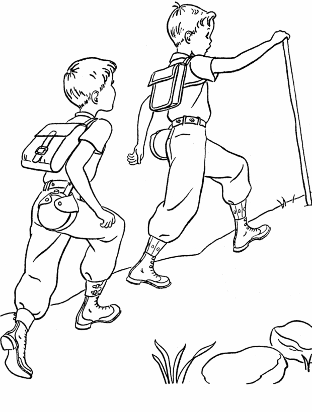 90 Printable Summer Hike Coloring Pages 58