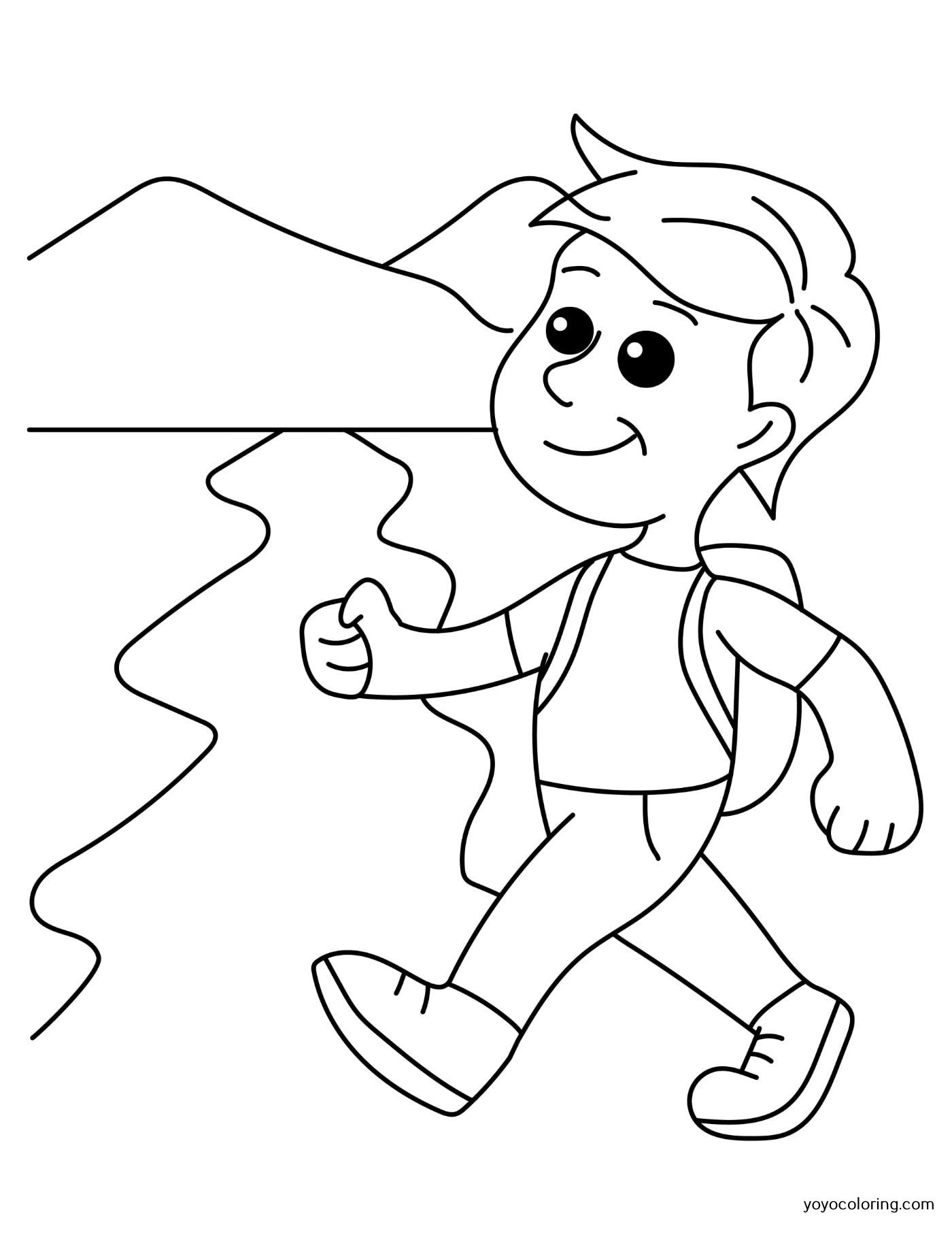 90 Printable Summer Hike Coloring Pages 6