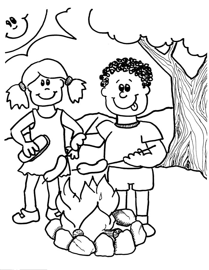 90 Printable Summer Hike Coloring Pages 66