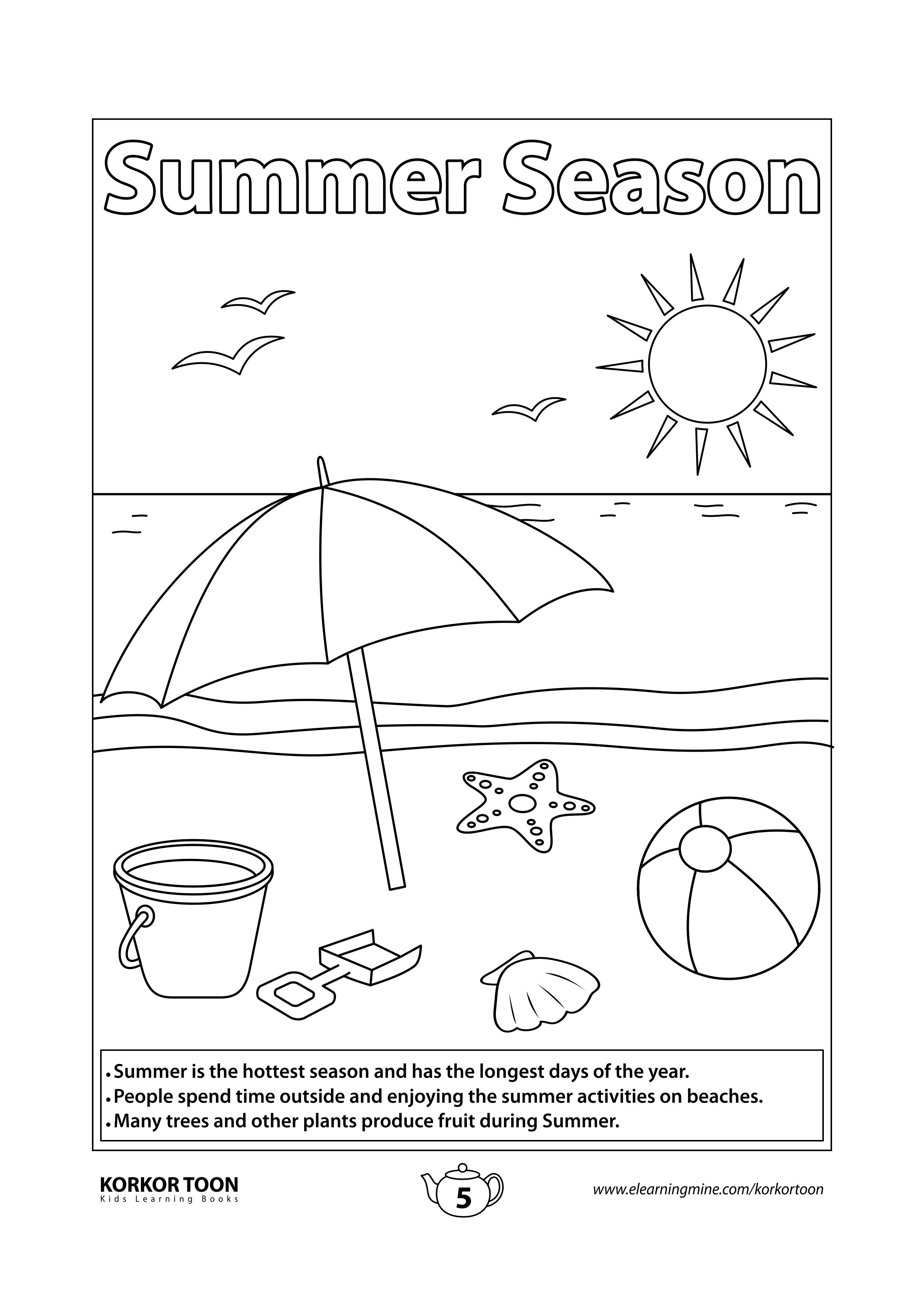 90 Printable Summer Hike Coloring Pages 67