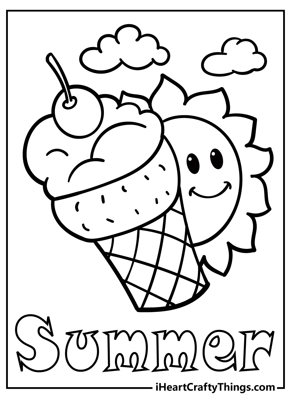 90 Printable Summer Hike Coloring Pages 76