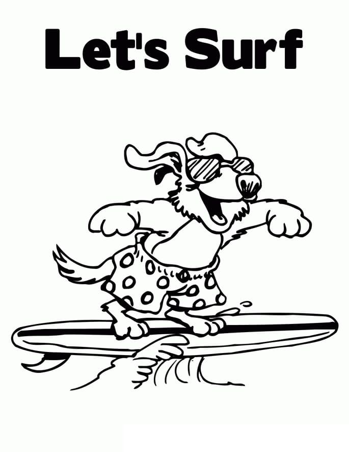 90 Printable Surf Contest Coloring Pages 18