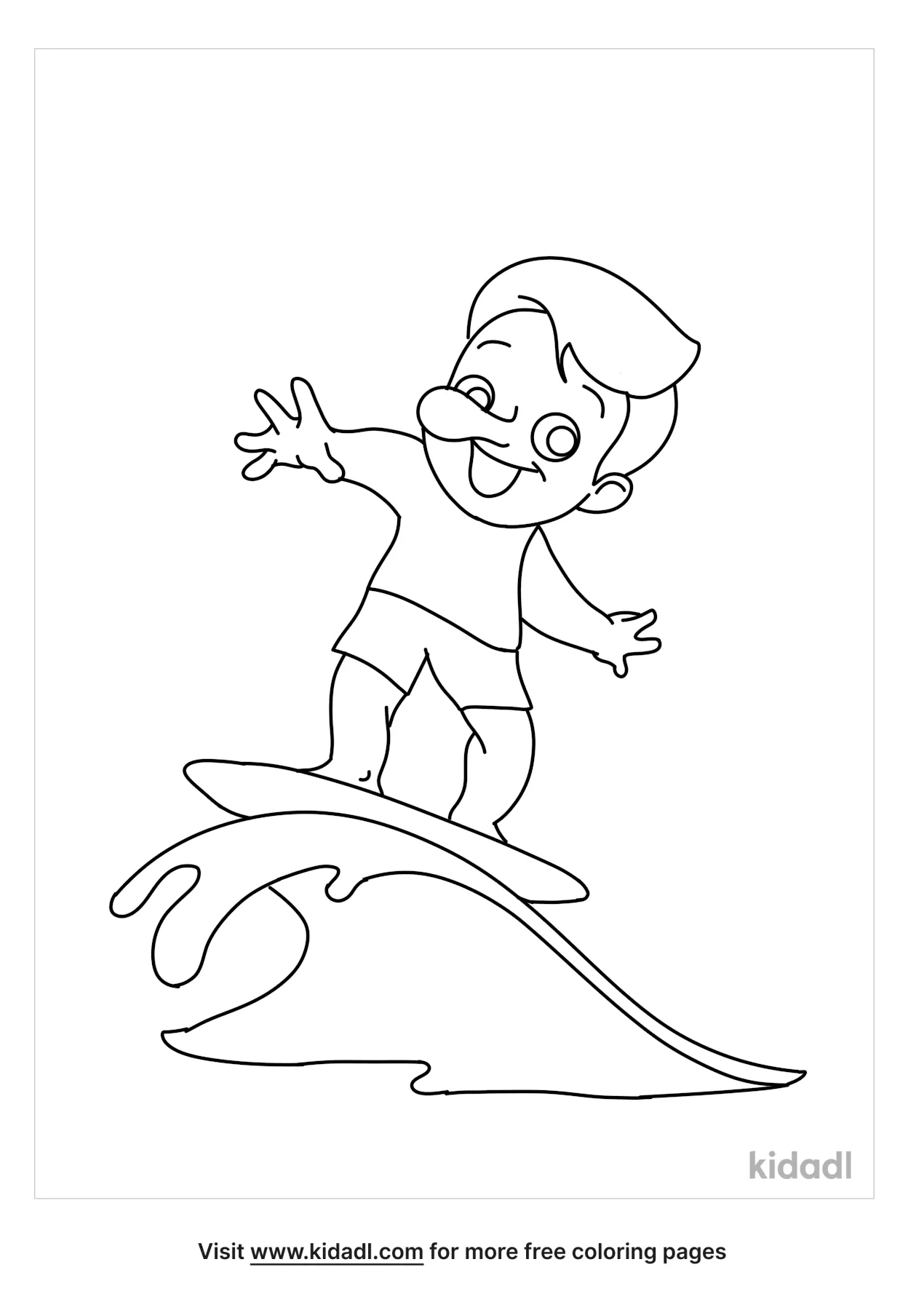 90 Printable Surf Contest Coloring Pages 28