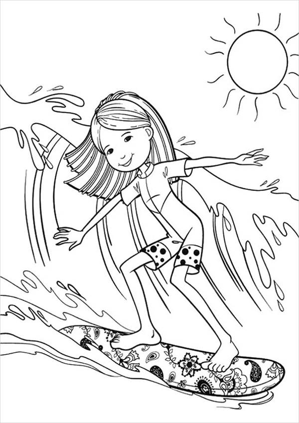 90 Printable Surf Contest Coloring Pages 55