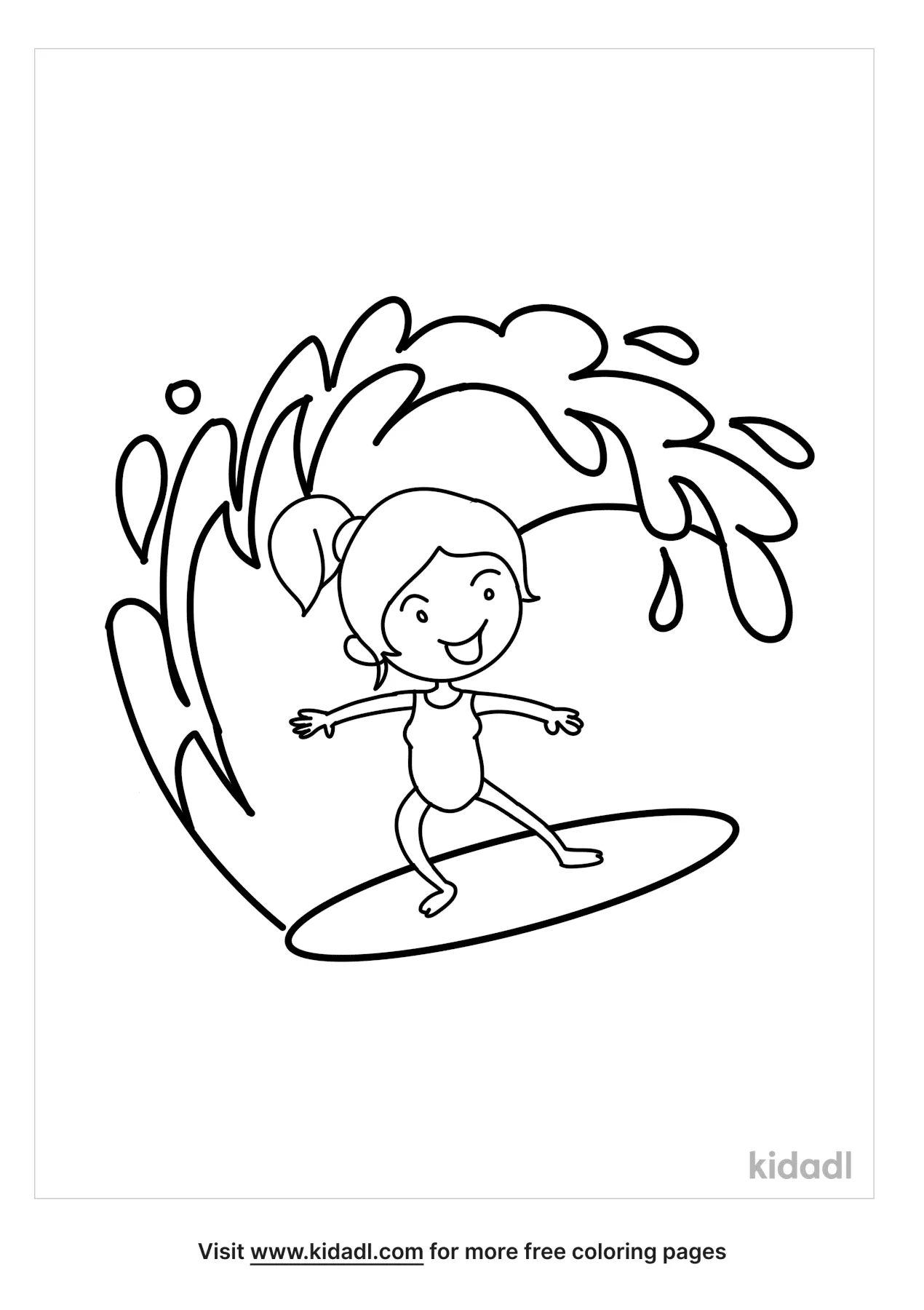 90 Printable Surf Contest Coloring Pages 67