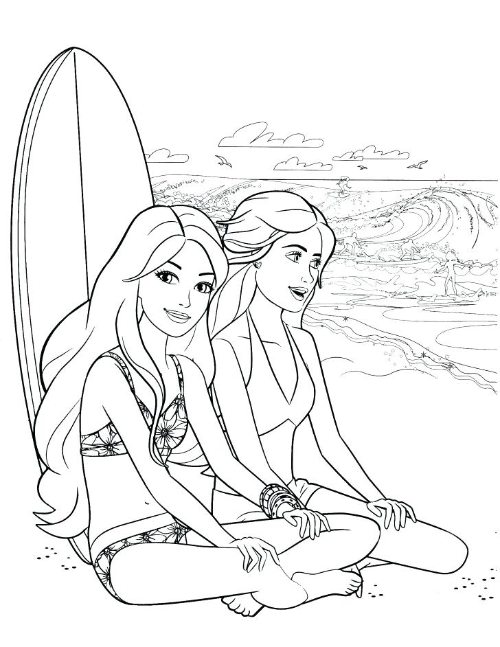 90 Printable Surf Contest Coloring Pages 9