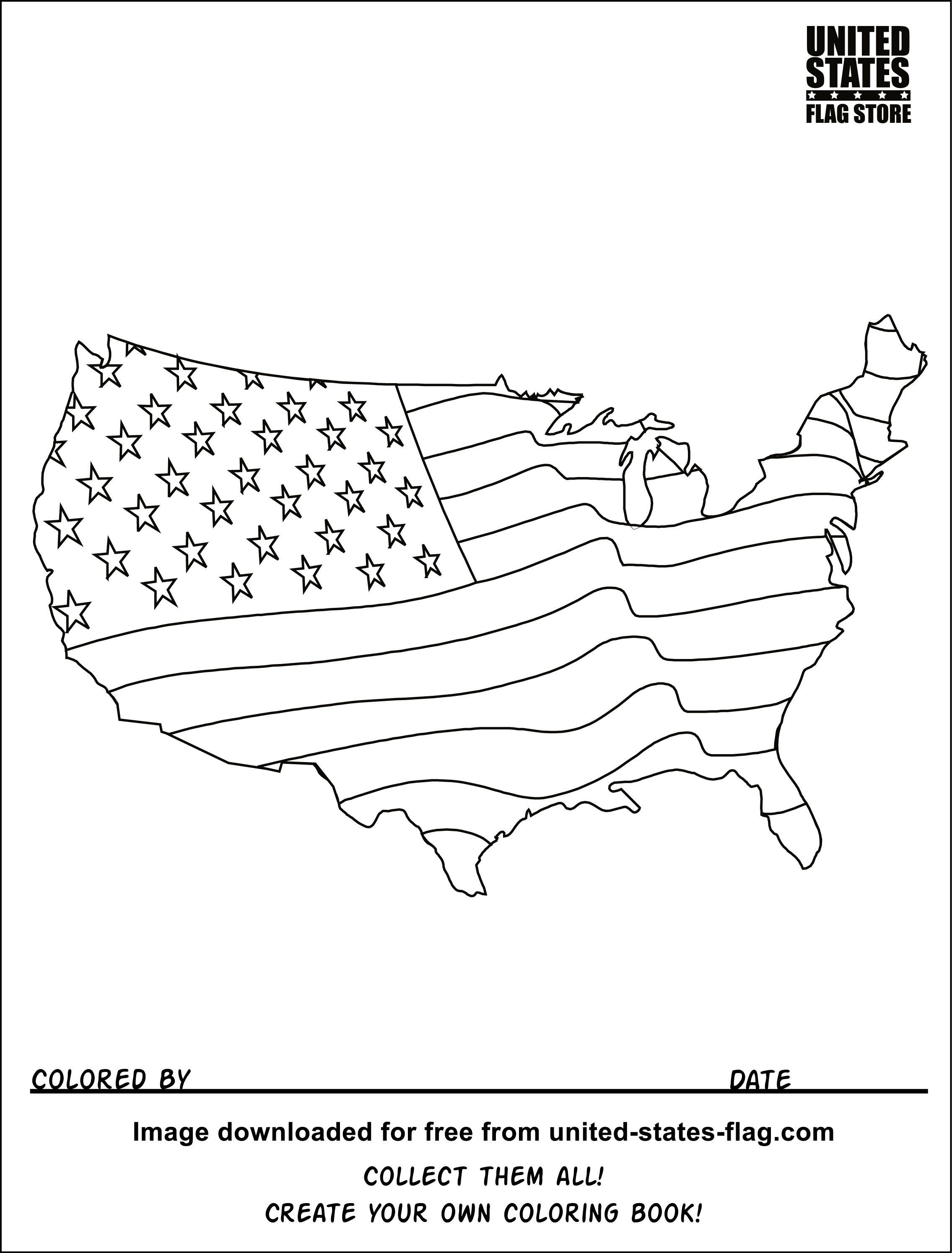 90 Printable Usa Map For Coloring 3