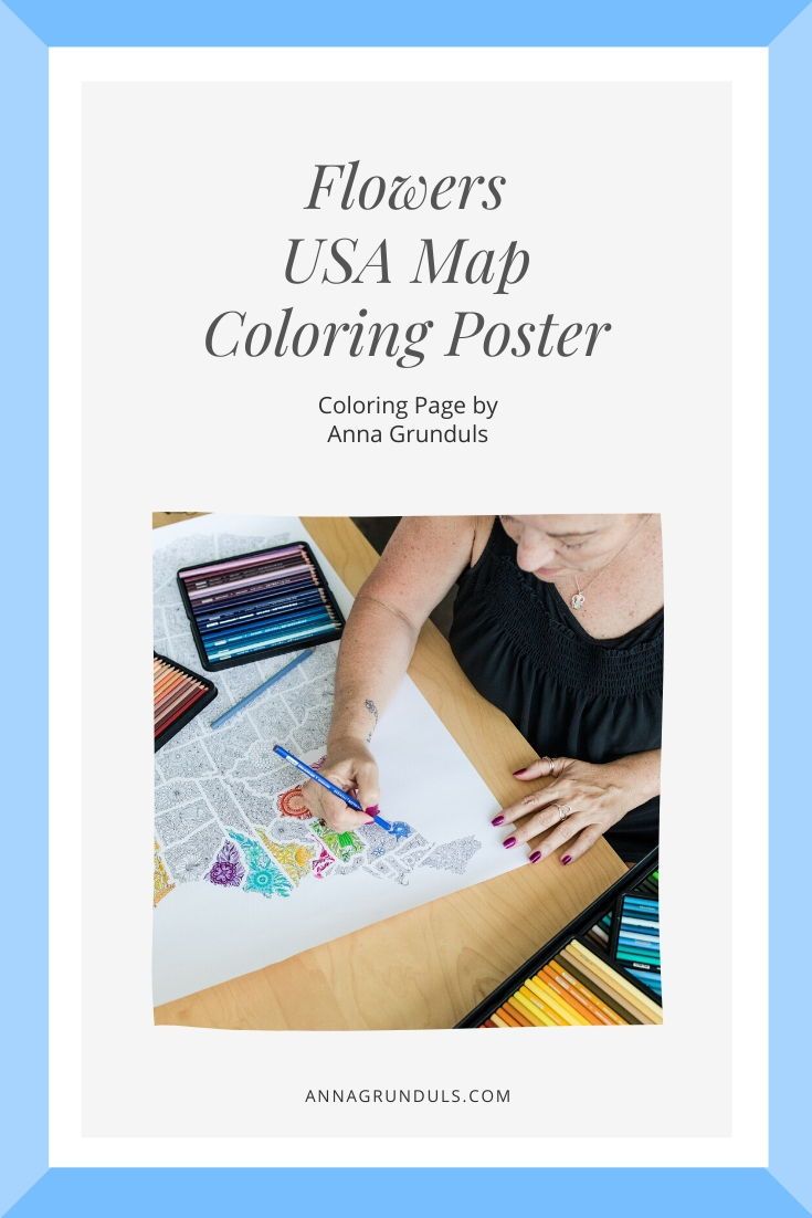 90 Printable Usa Map For Coloring 43