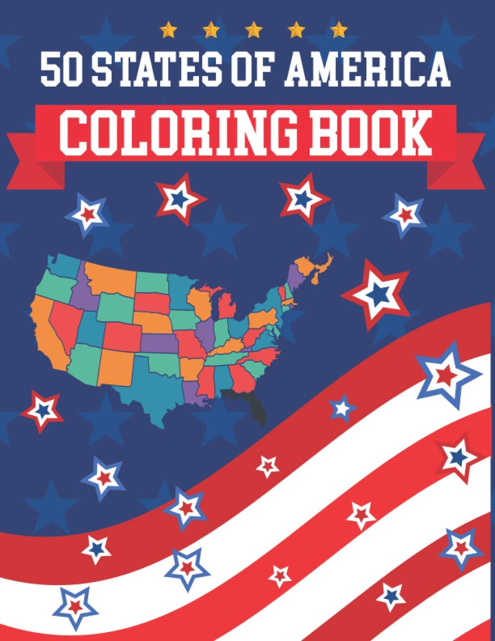 90 Printable Usa Map For Coloring 52