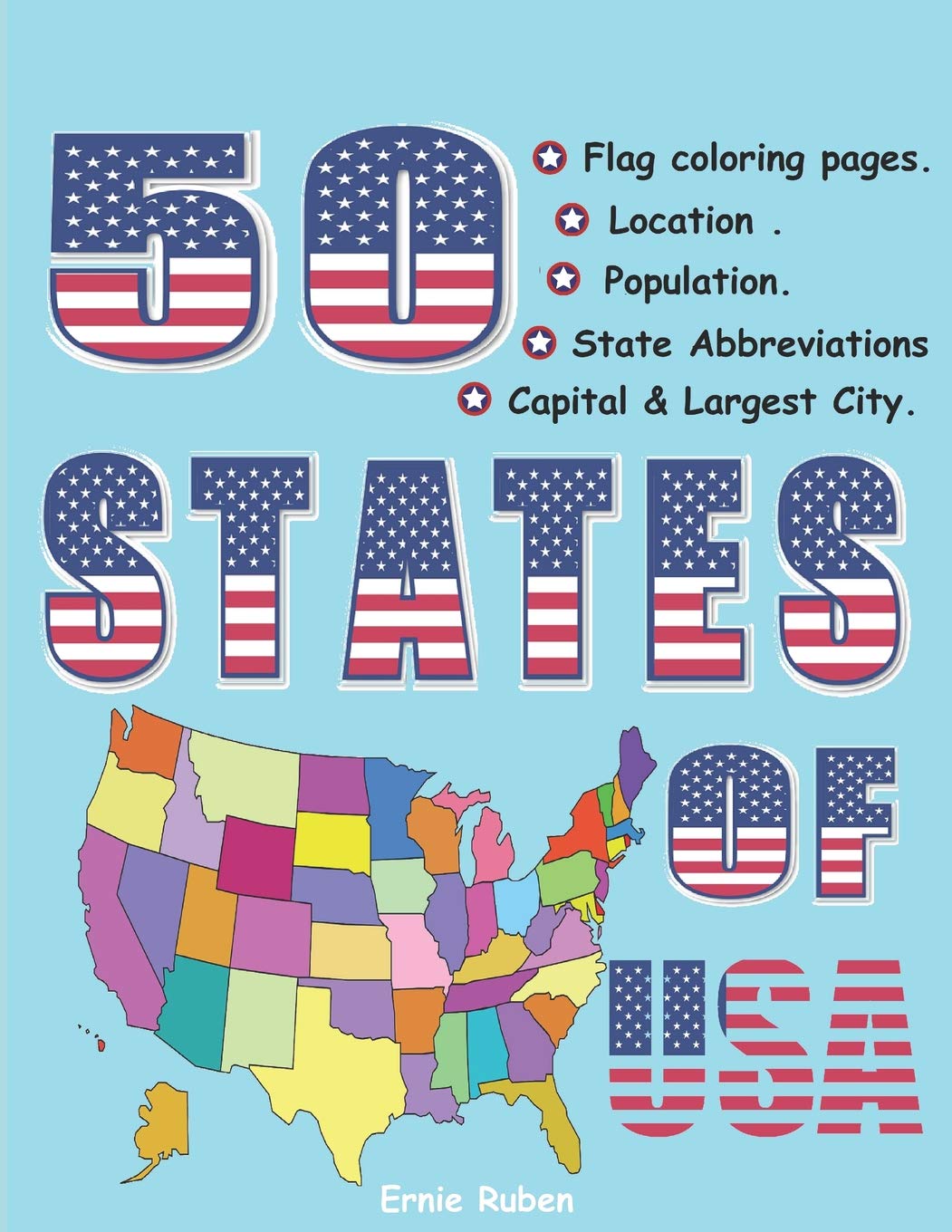 90 Printable Usa Map For Coloring 64