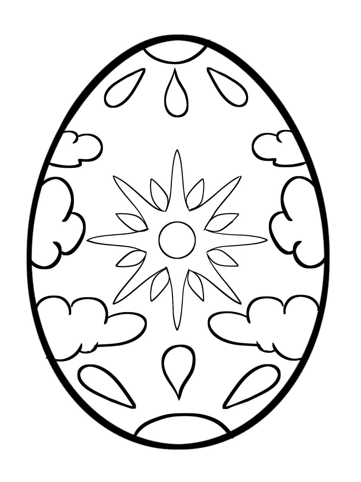 Get 85 Easy Easter Egg Coloring Pages Ideas 10