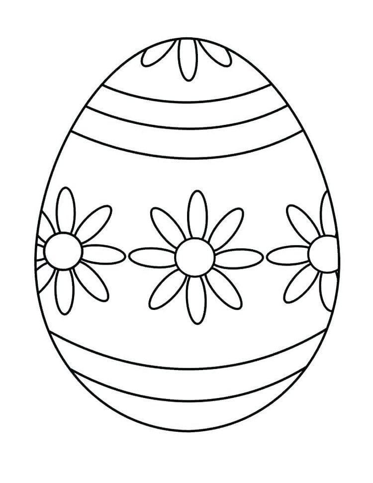 Get 85 Easy Easter Egg Coloring Pages Ideas 11