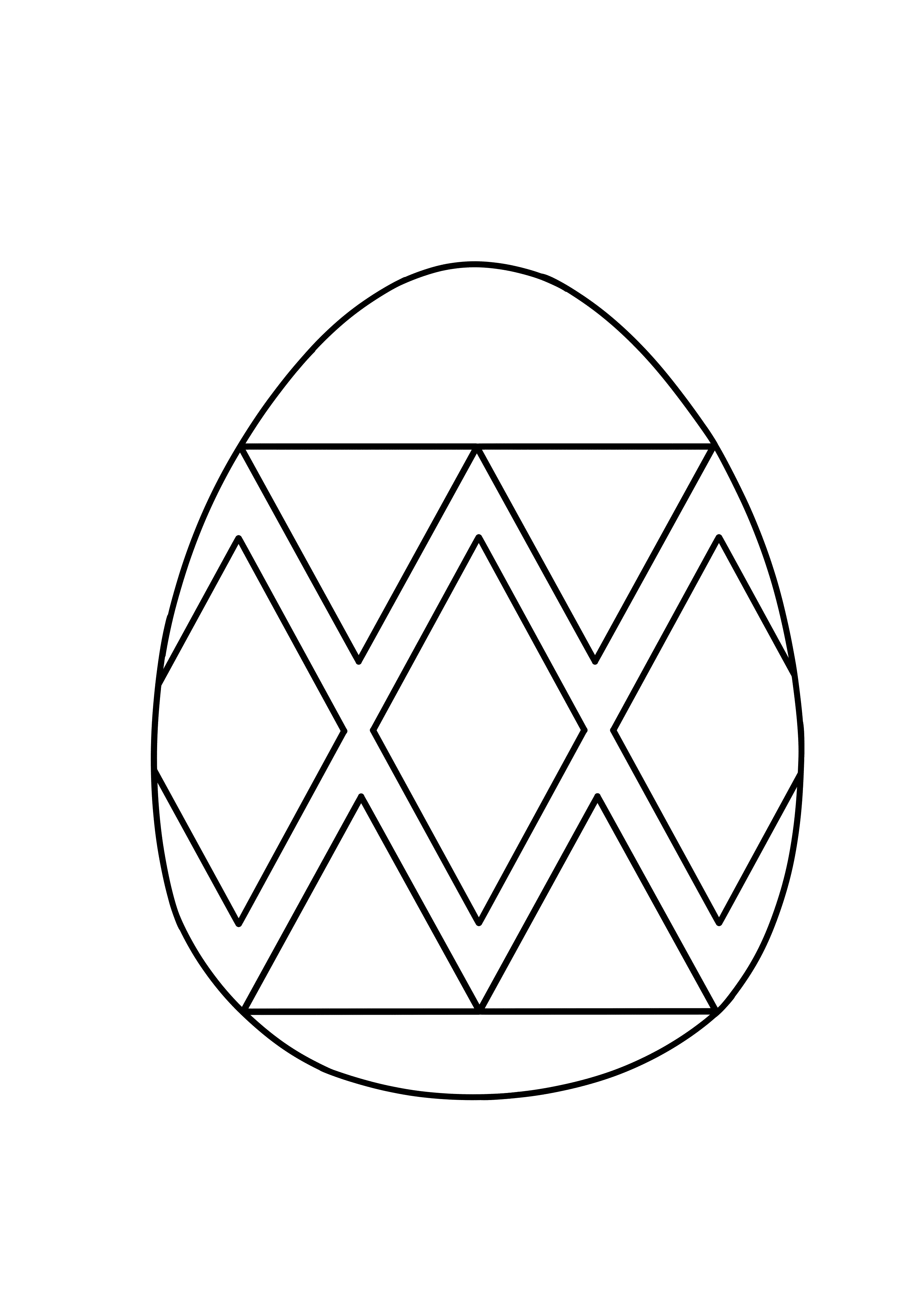 Get 85 Easy Easter Egg Coloring Pages Ideas 24