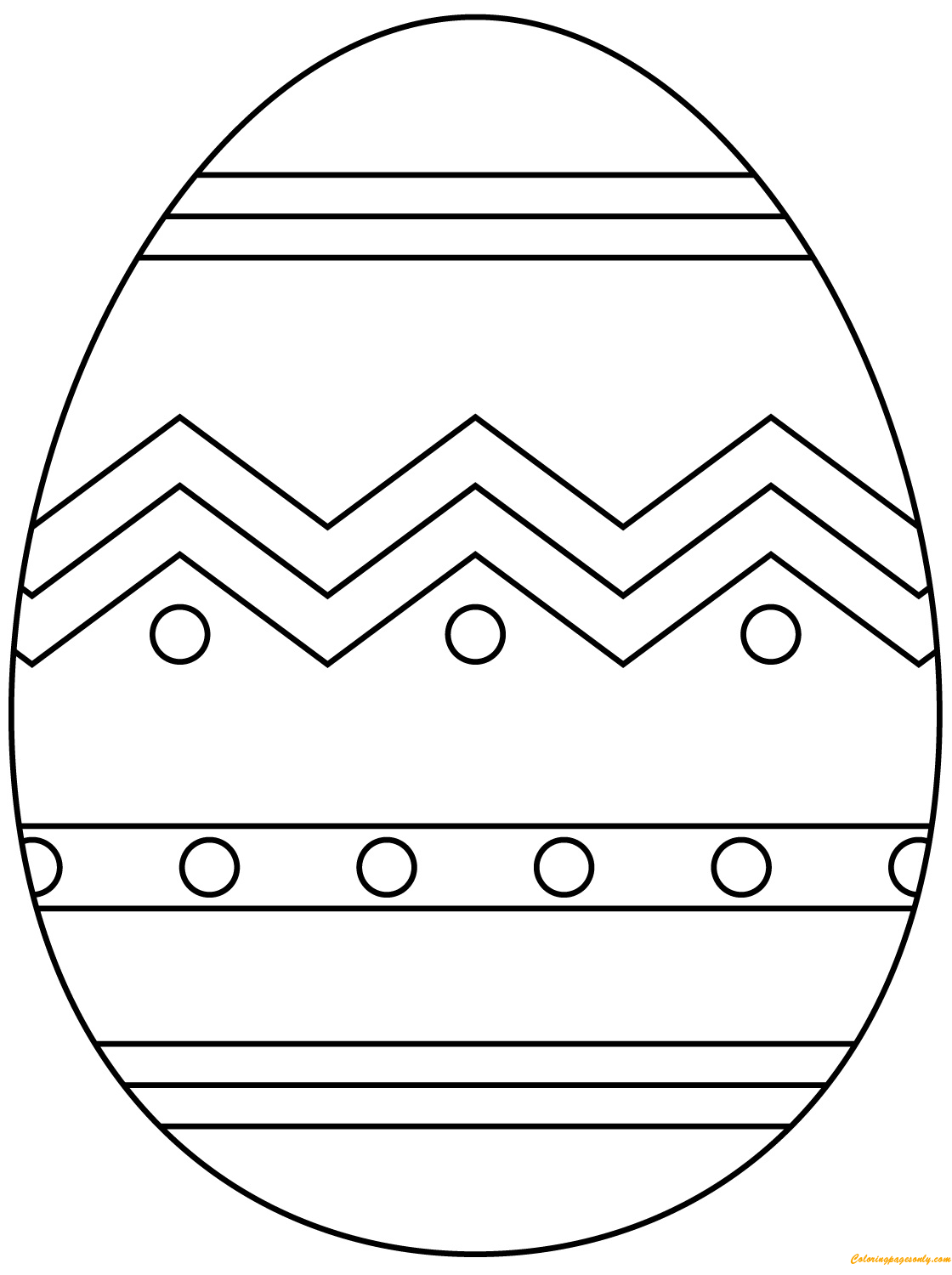 Get 85 Easy Easter Egg Coloring Pages Ideas 25